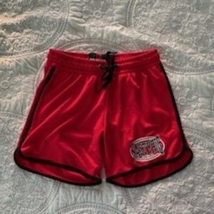 Nasty Pig red gym shorts, small